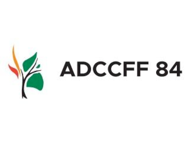 Logo prévention des feux de forêt Le Thor ADCCFF-84