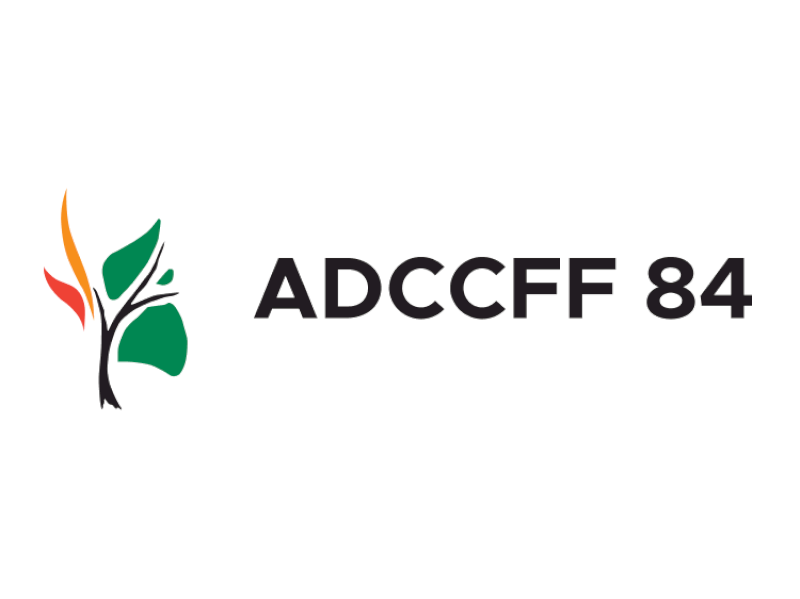 Logo prévention des feux de forêt Le Thor ADCCFF-84 Logo prévention des feux de forêt Le Thor ADCCFF-84