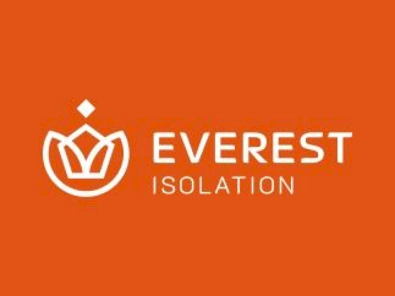 Logo expert en isolation Orange Everest Isolation Logo expert en isolation Orange Everest Isolation