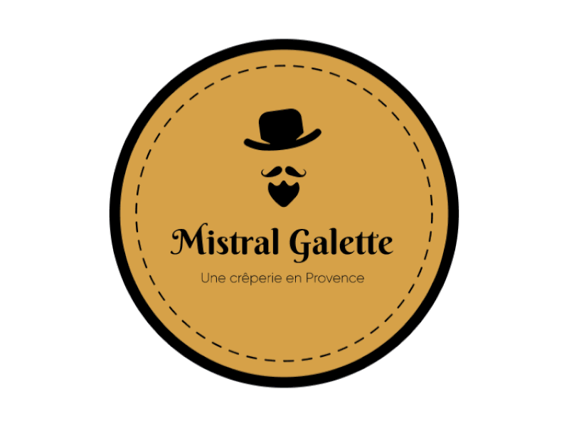 Logo foodtruck Maillane Mistral Galette