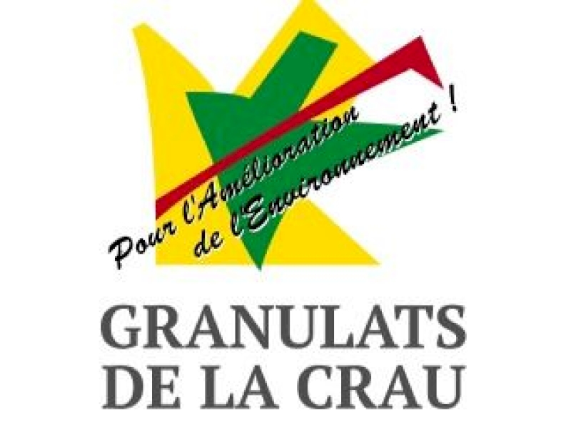 Logo matériaux de construction Istres Granulats de la Crau