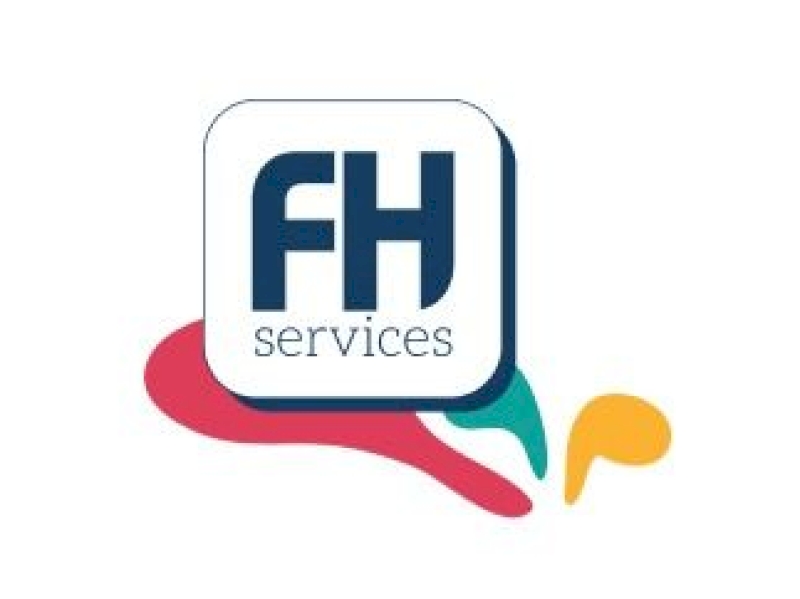 Logo services de propreté des locaux à Bédoin FH Services