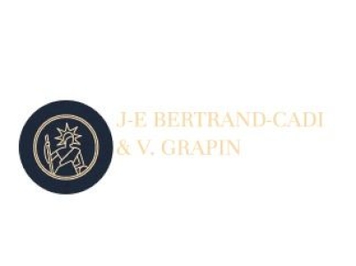 Logo commissaire de justice Orange Bertrand-Cadi Grapin