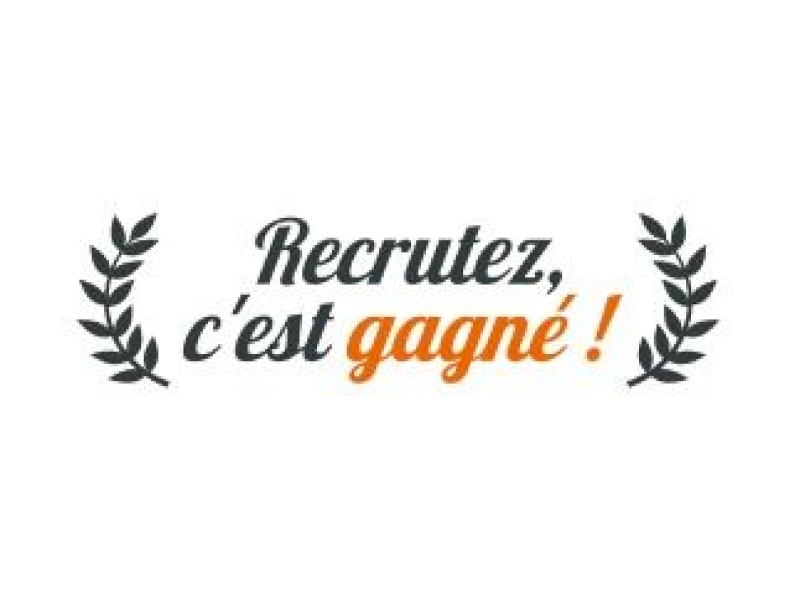 Logo événement recrutement Avignon Recrutez c'est gagné