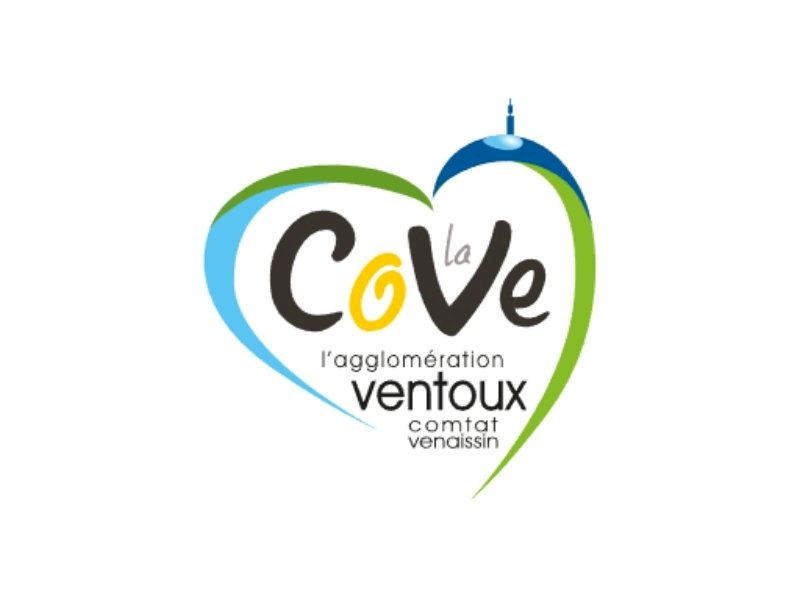 Logo communauté agglomération Ventoux Comtat Venaissin LA COVE