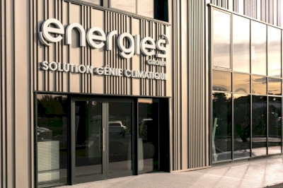 Site vitrine génie climatique Aix-en-Provence Groupe Energie