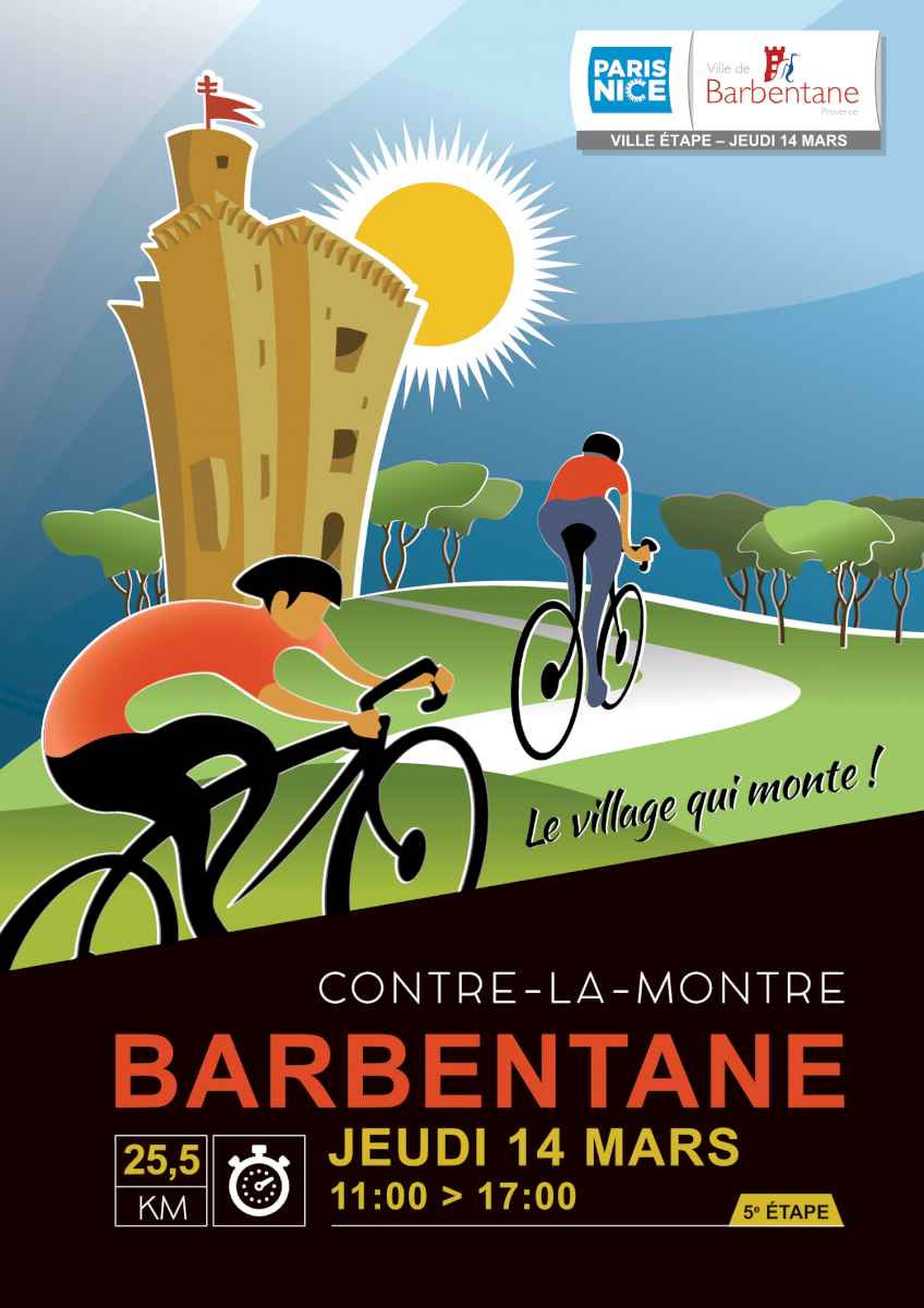 Affiche du Paris-Nice