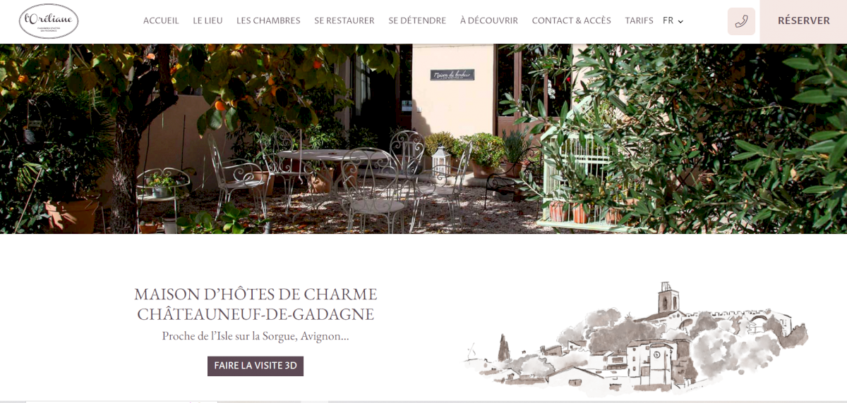L'Oréliane | Châteauneuf-de-Gadagne