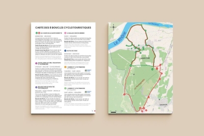 Brochure cyclotourisme Terre Provence itinéraires vélo Brochure cyclotourisme Terre Provence itinéraires vélo