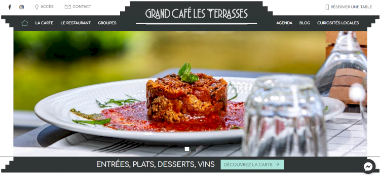 Grand Café Les Terrasses | Fontaine de Vaucluse