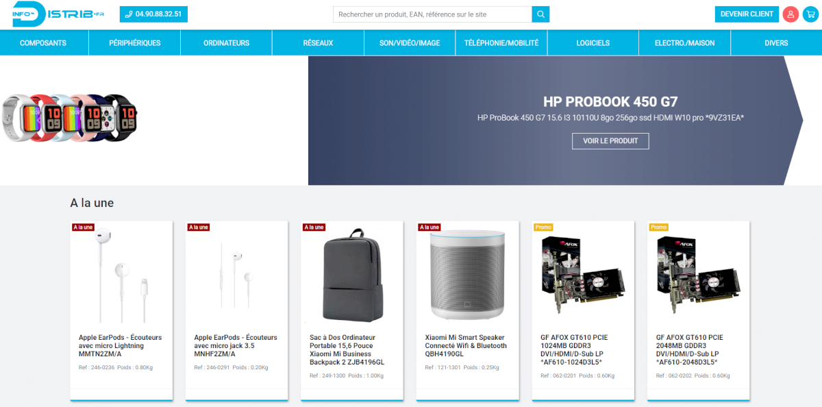 Info-Distrib | Grossiste en informatique