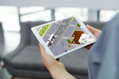 Motion design sécurité tram Avignon prévention usagers Motion design sécurité tram Avignon prévention usagers