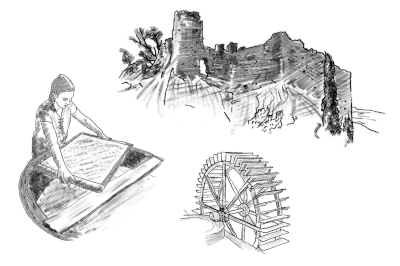 Illustrations site restaurant Fontaine-de-Vaucluse