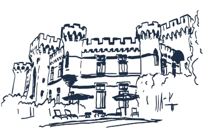 Réalisation des illustrations pour le site web d'un hôtel restaurant Réalisation des illustrations pour le site web d'un hôtel restaurant