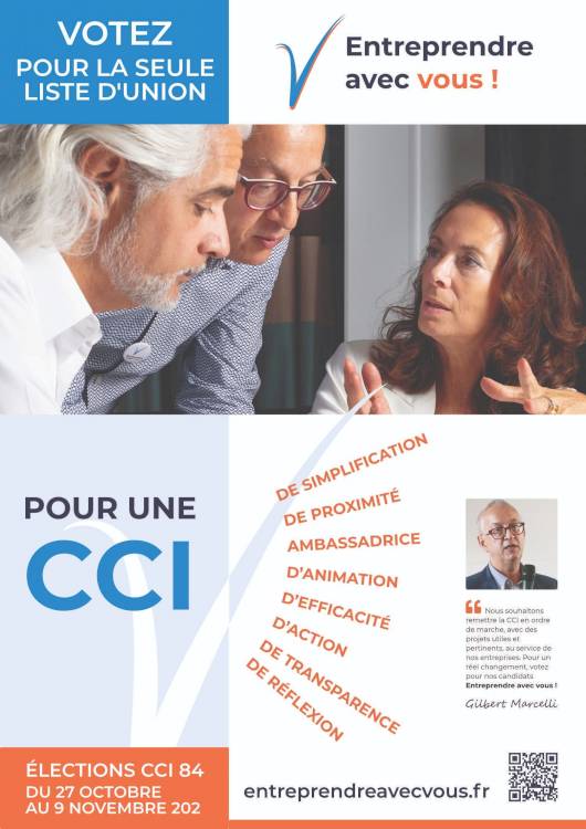 Campagne pour la CCI Vaucluse