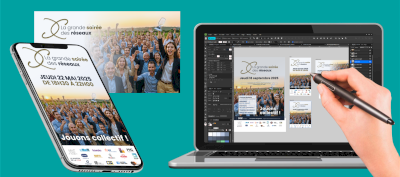 Supports digitaux pour réseaux sociaux & diapos