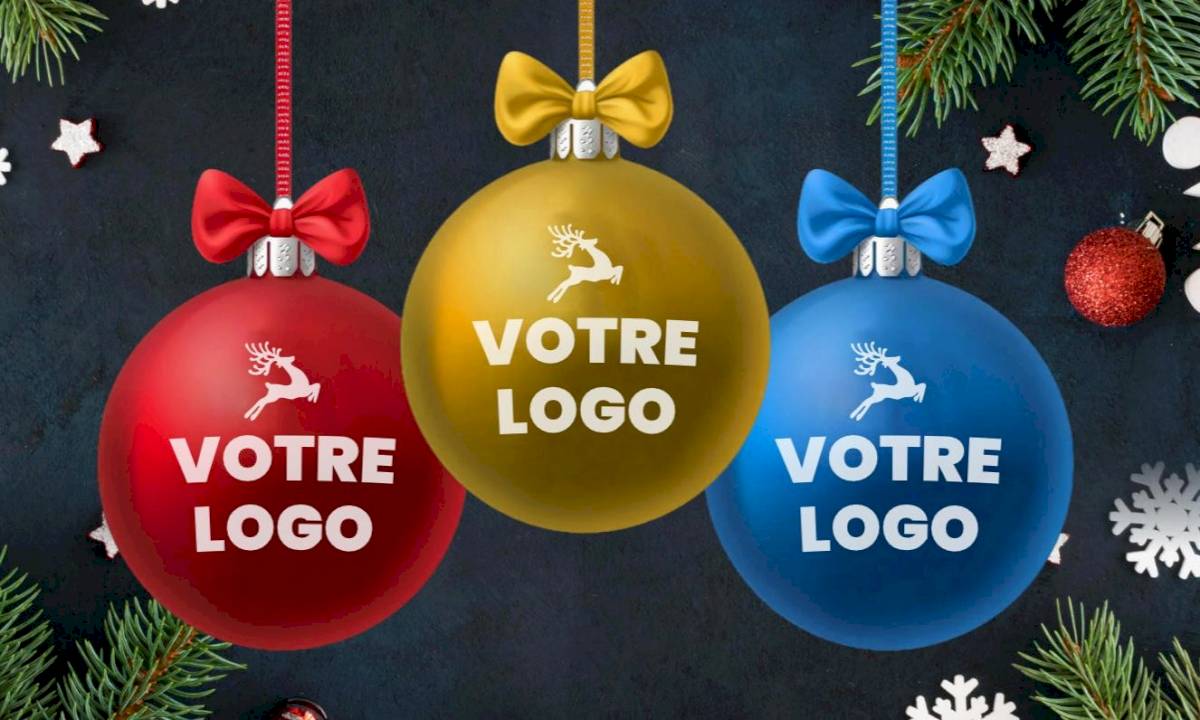 Boule de Noël personnalisée